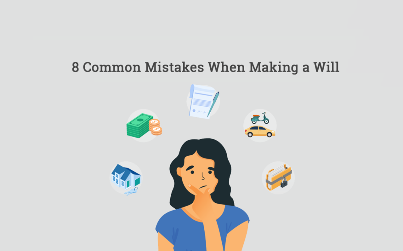 8 common mistakes when making a will