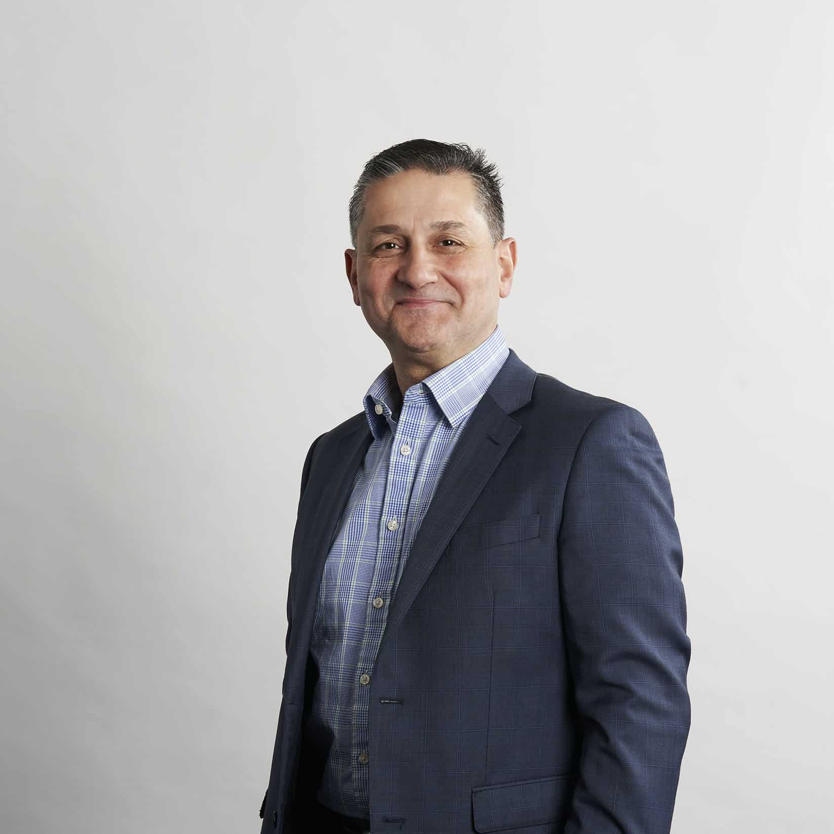 Professional man in a suit